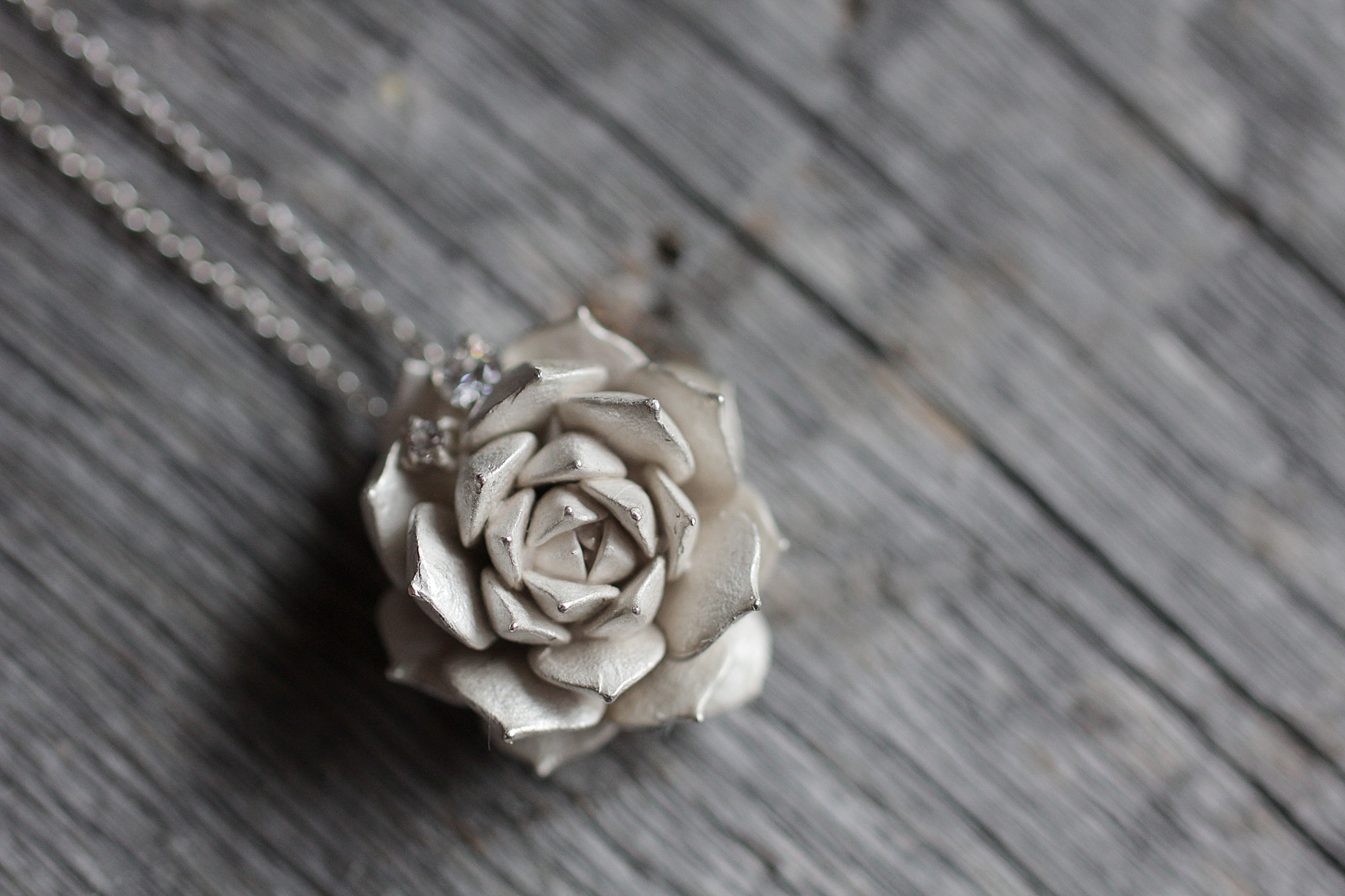 静夜の夜露ネック